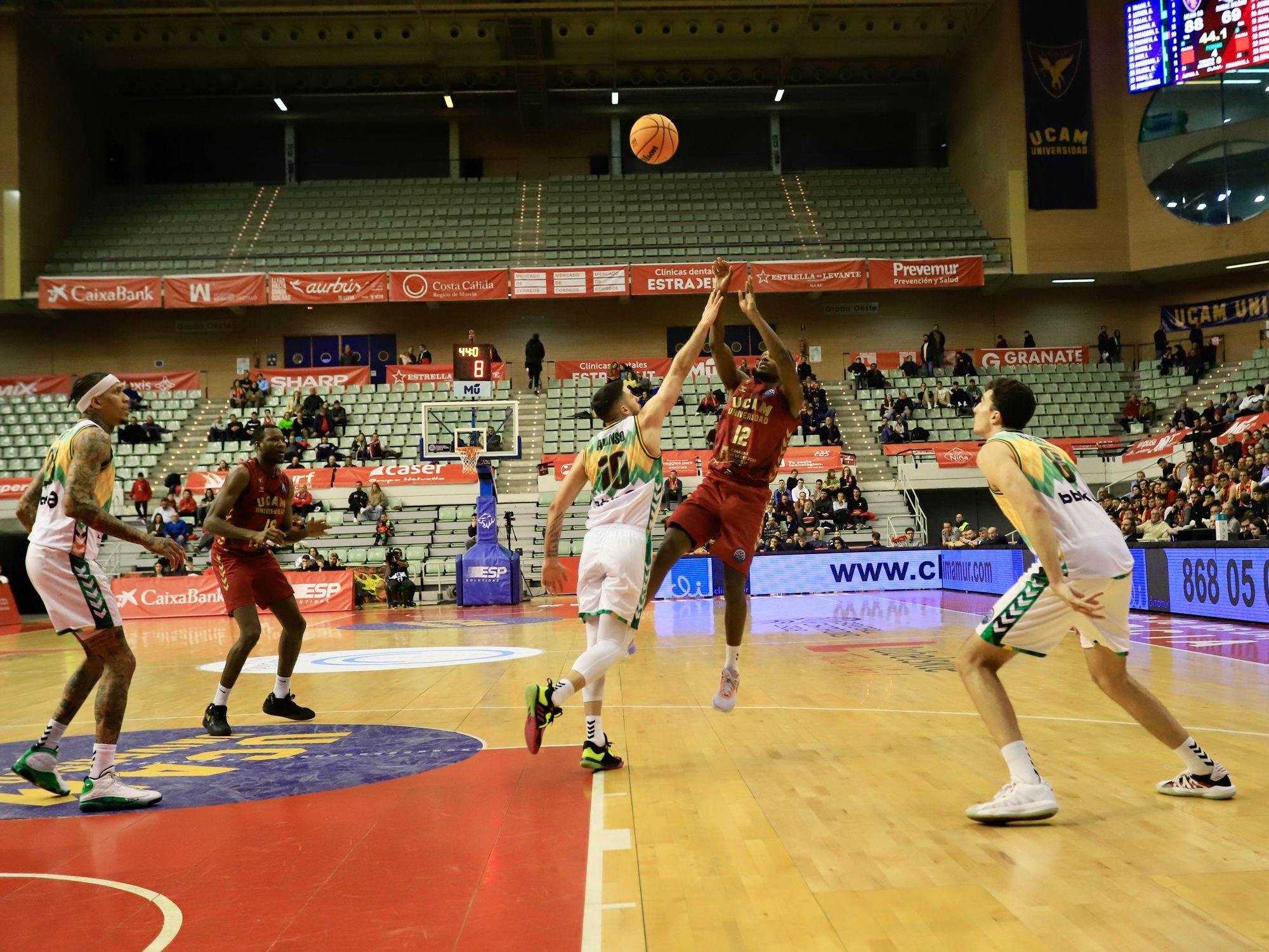 Las imágenes del UCAM Murcia - Bilbao Basket