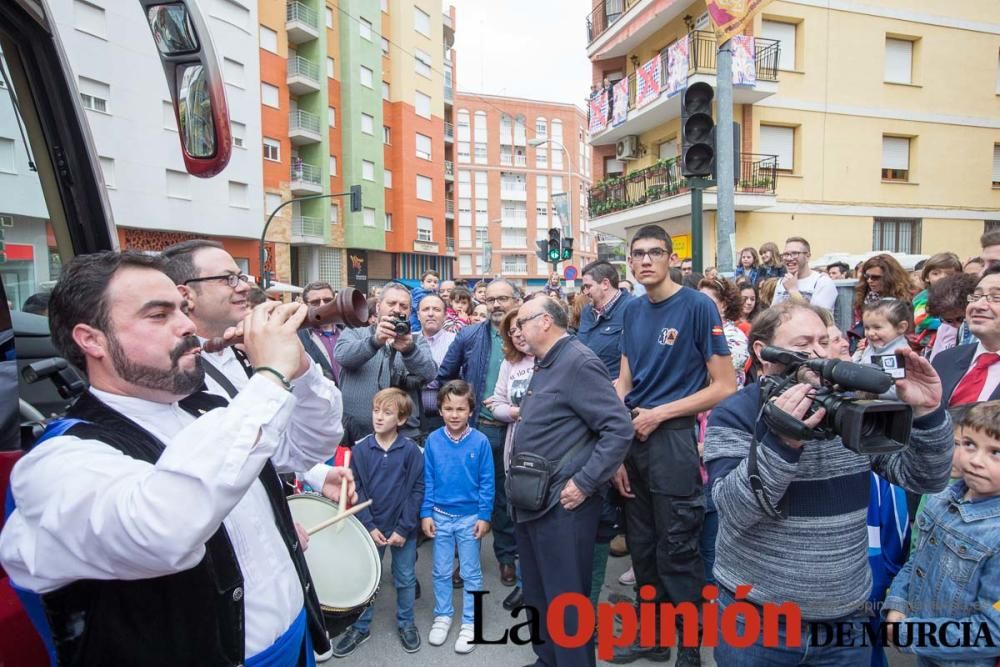 Llegada del Tío de la Pita a Caravaca