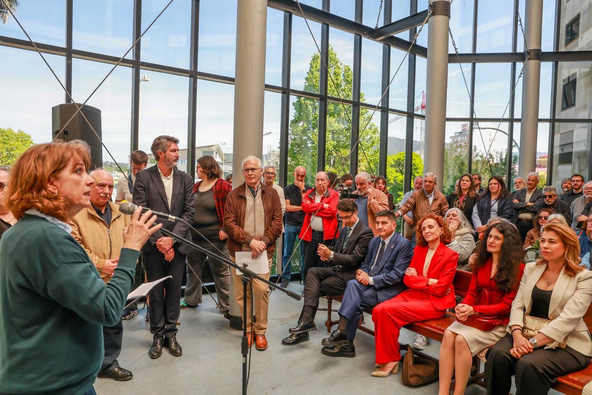 Un momento de la intervención de la fiscal Dolores Delgado.