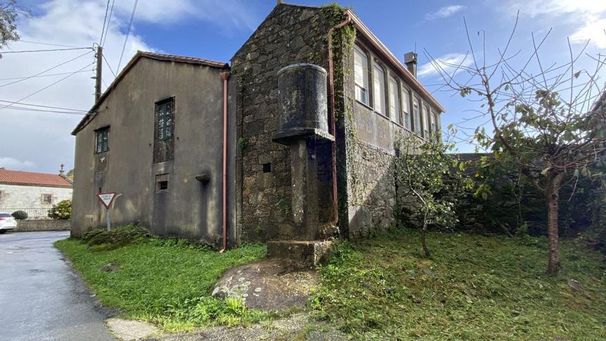 Estado actual de la fachada de la casa rectoral de Montemaior.  | // NAOS ARQUITECTURA