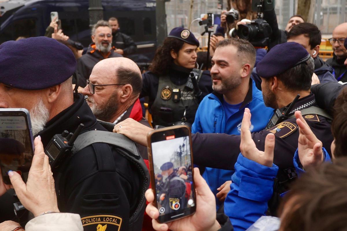 La mascletà del 18 de marzo, en imágenes La mascletà del 18 de marzo, en imágenes