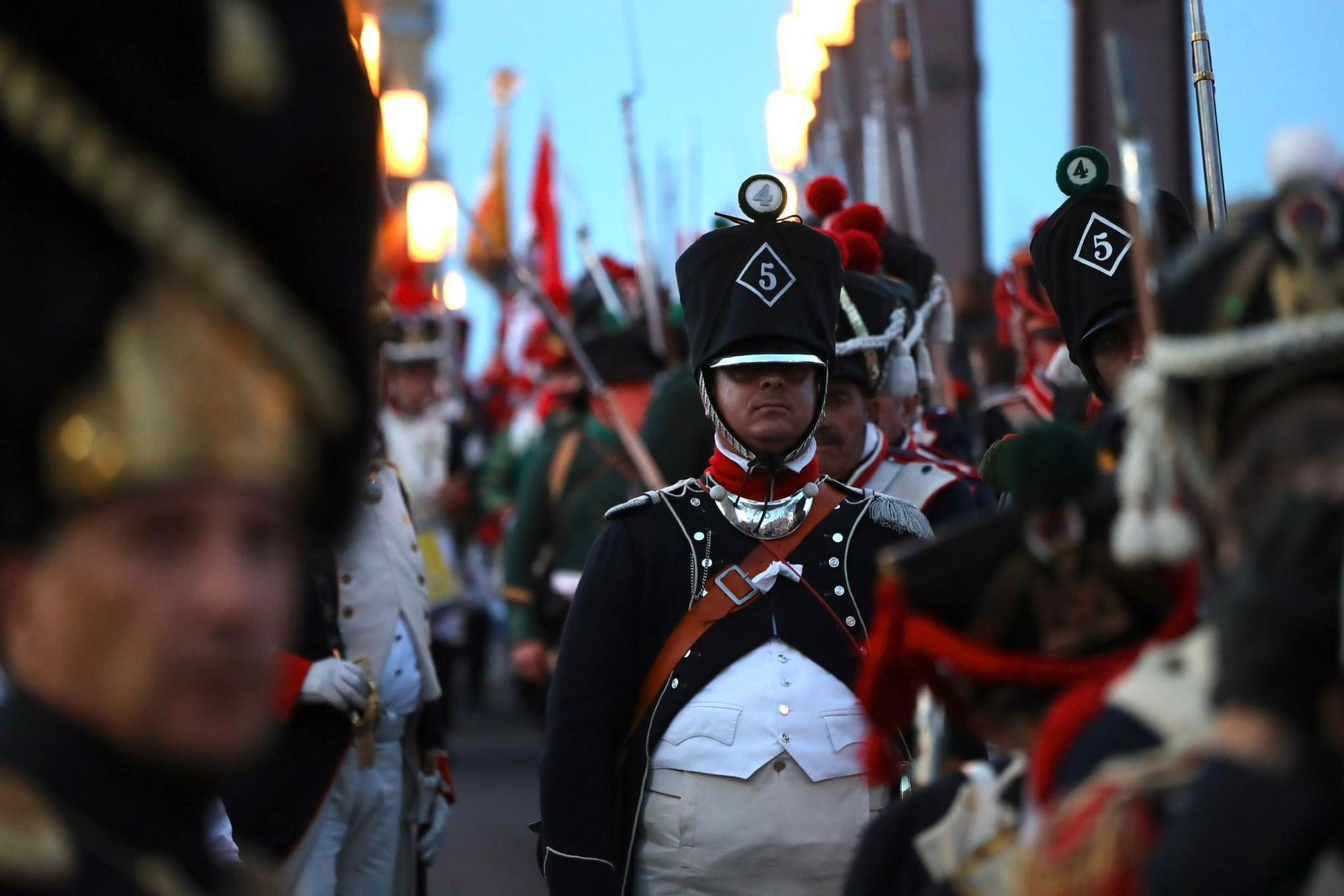 Zaragoza se engalana para recrear los Sitios de 1808