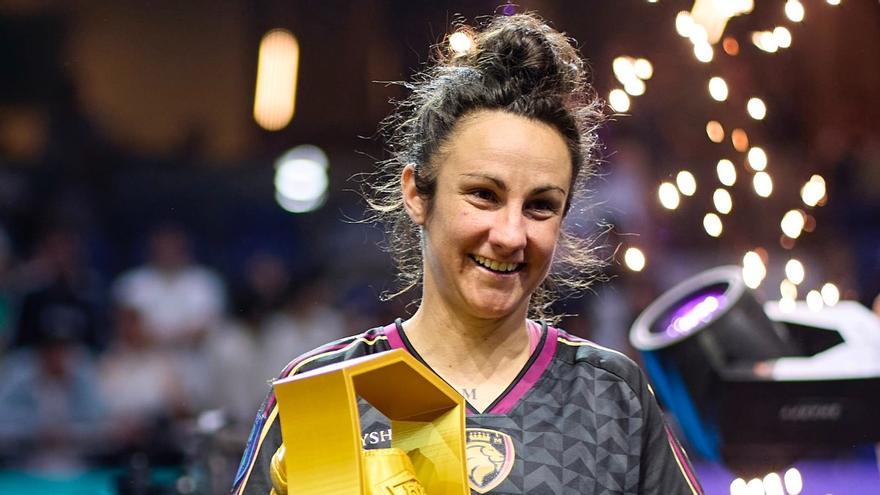 Las declaraciones de Alba Mellado tras ganar la Corona de oro 2024