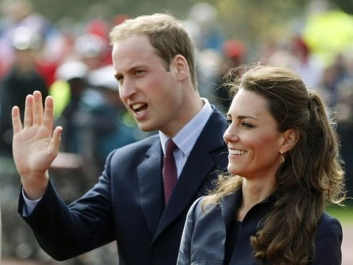 El príncep Guillem i Kate Middleton, en una recent visita a Darwen, Anglaterra.