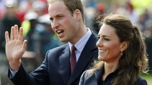 El príncep Guillem i Kate Middleton, en una recent visita a Darwen, Anglaterra.