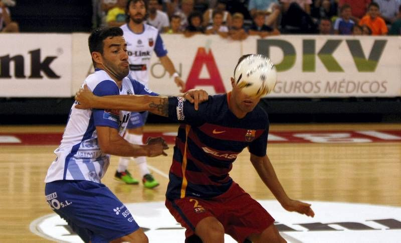 Fotogalería del D-Link Zaragoza contra el FC Barcelona