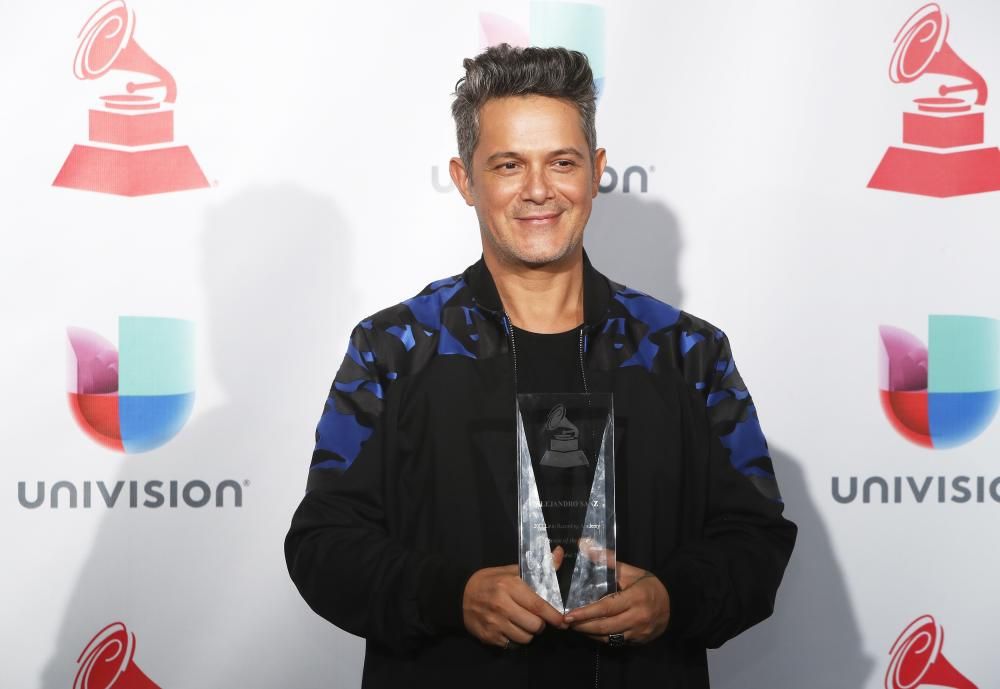 18th Latin Grammy Awards – Photo Room – Las ...