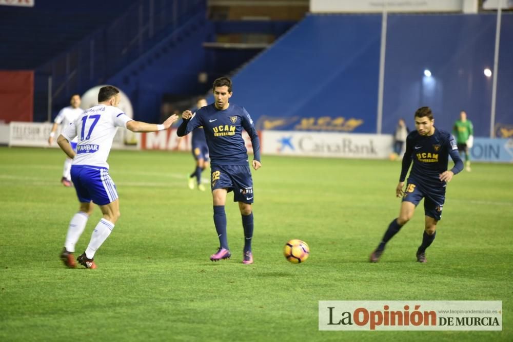 Segunda División: UCAM Murcia - Real Zaragoza