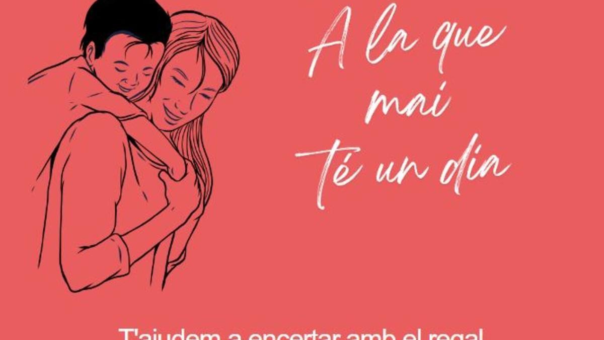 Cartel de la campaña comercial del Día de la Madre.