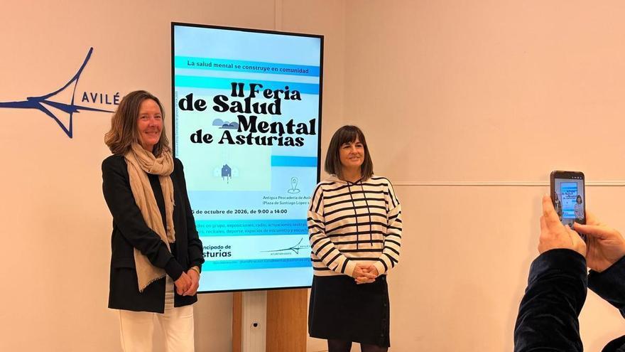 Más de treinta entidades participarán en la II Feria de Salud Mental de Asturias que se celebra en Avilés