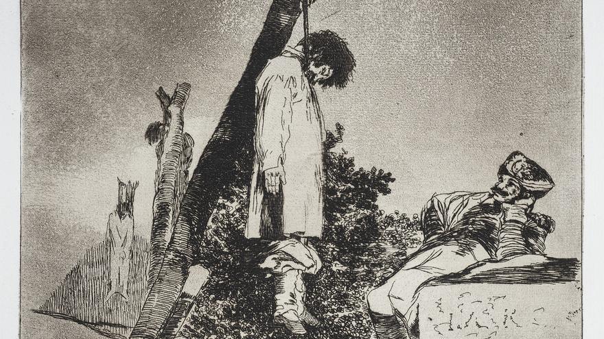 Goya dice 'no a la guerra' en el Museo de Bellas Artes de València
