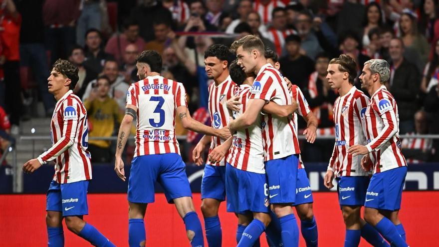 El Atlético se carga de moral antes del Arsenal con una remontada, pero pierde a Barrios