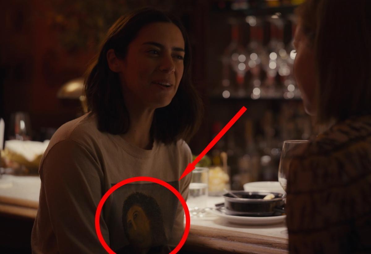 El fotograma en el que se aprecia la sudadera con la imagen del Ecce Homo.