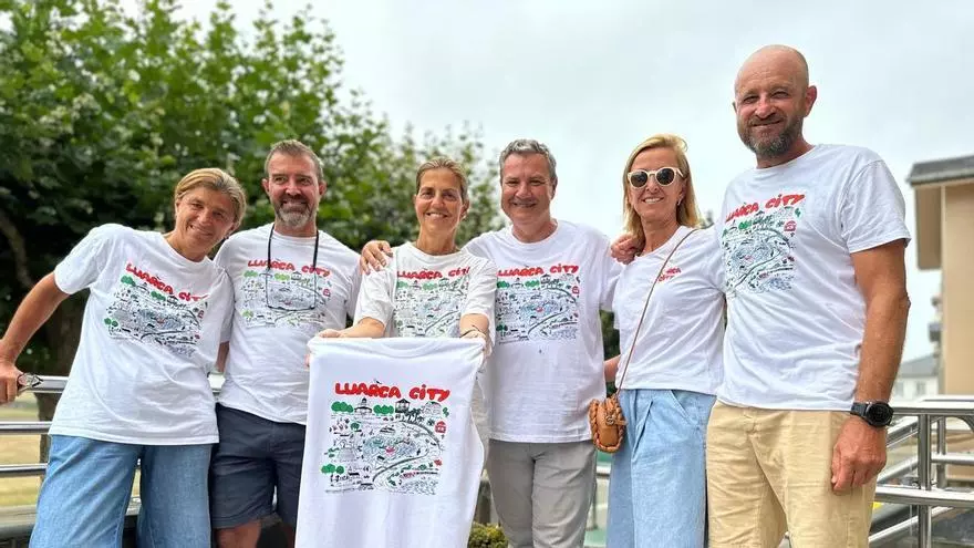 VÍDEO: Luarca City: la camiseta que volvió treinta años después para unir generaciones y hacer una labor solidaria