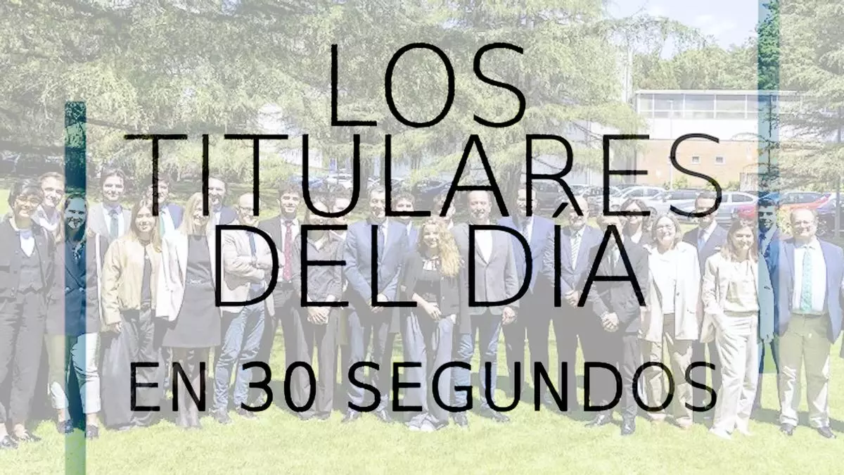 Los titulares del día en 30 segundos, 8 de mayo