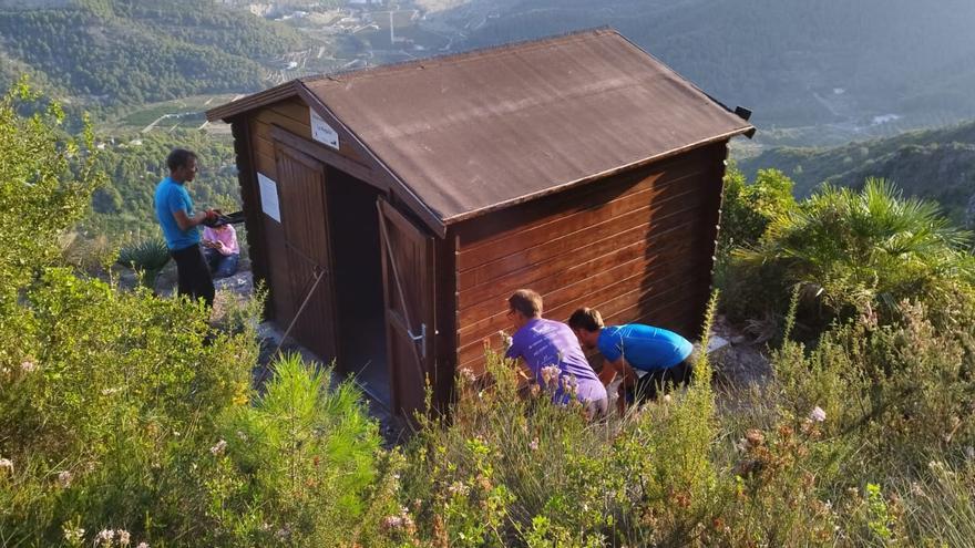 El mirador con las mejores vistas de Llaurí está en buenas manos