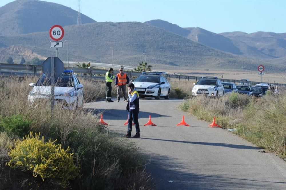 Grave accidente en la autovía Lorca-Águilas