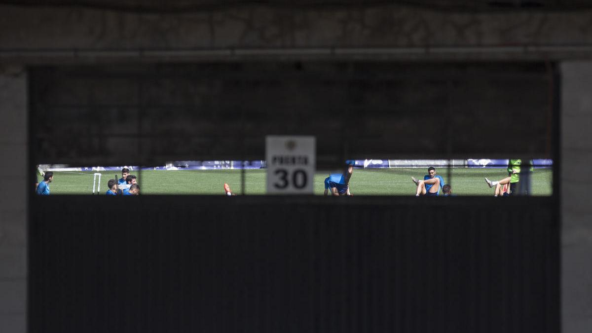 El último entrenamiento del Hércules, antes del confinamiento.