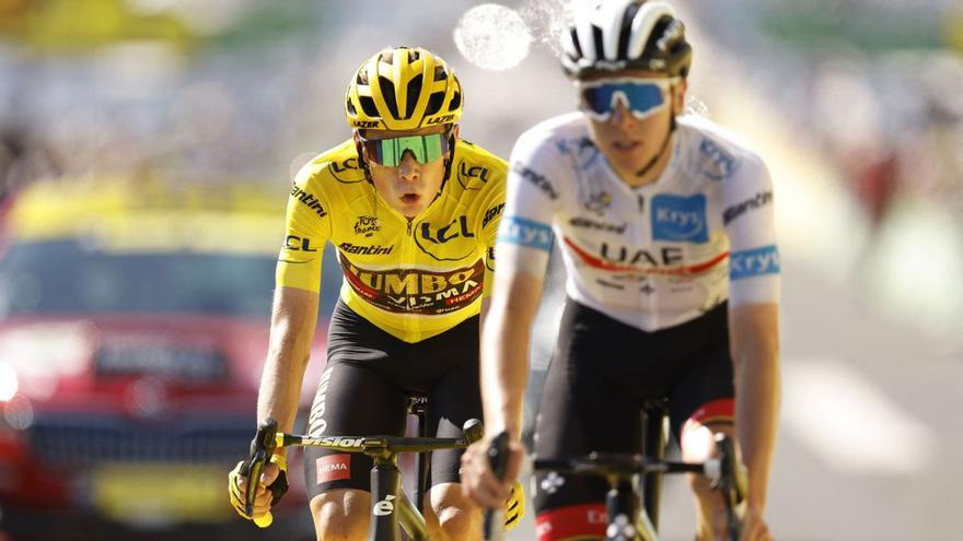 Vingegaard anula la segunda ofensiva de Pogacar en el Tour