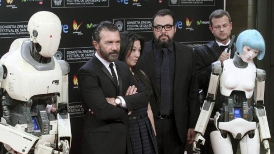 Banderas presenta &quot;Autómata&quot; en ell Festival de San Sebastián