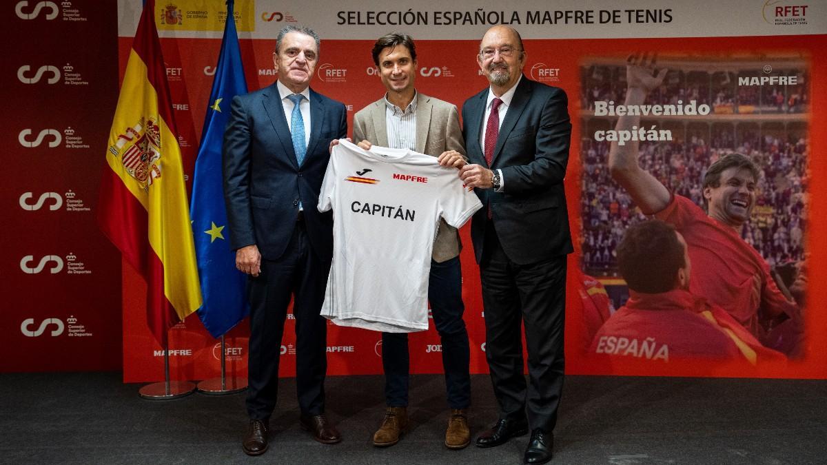 David Ferrer, presentado como nuevo capitán de la Copa Davis