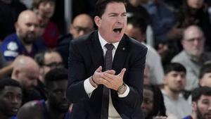 Xavi Pascual quiere que su equipo vuelva a ofrecer una gran imagen en Madrid como en el duelo de Liga Endesa