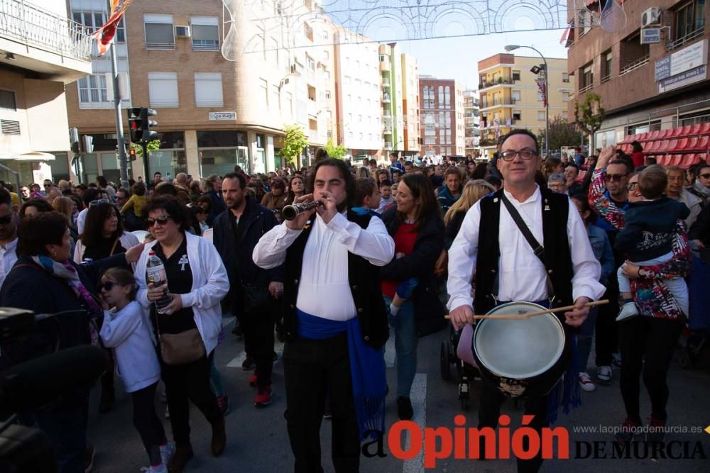 Llegada del Tío de la Pita a Caravaca