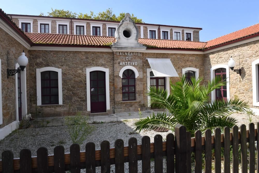 El Balneario de Arteixo, al descubierto