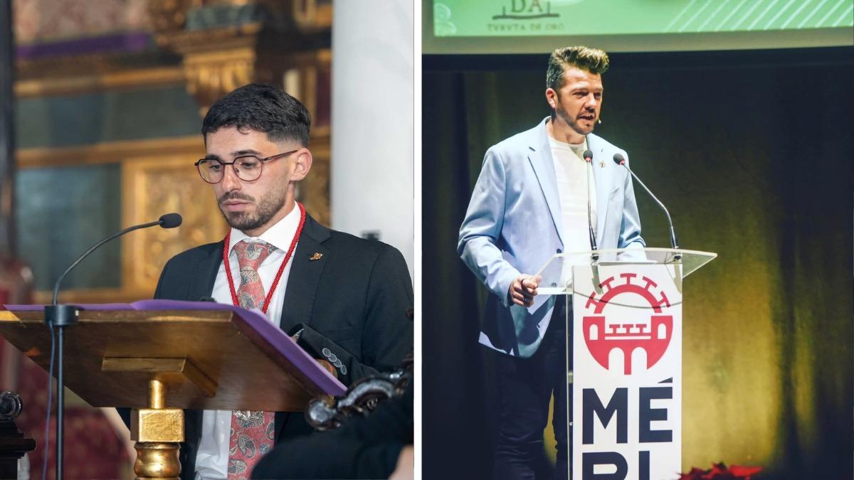 La Semana Santa de Mérida encuentra en "Lolino" y Paco Vadillo dos voces representativas de su pulso cofrade.