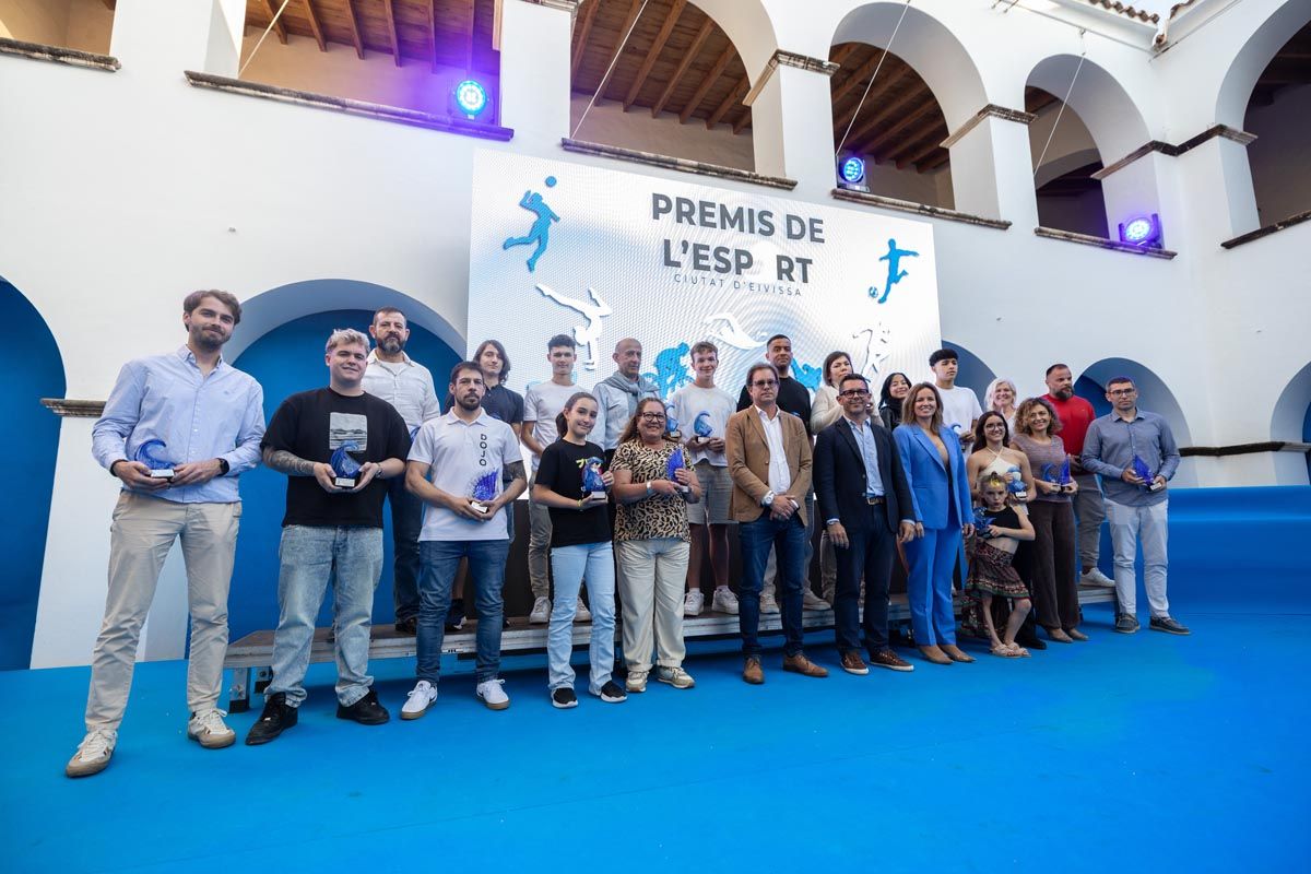 Todas las imágenes de los Premis del Deporte Ciudad de Ibiza