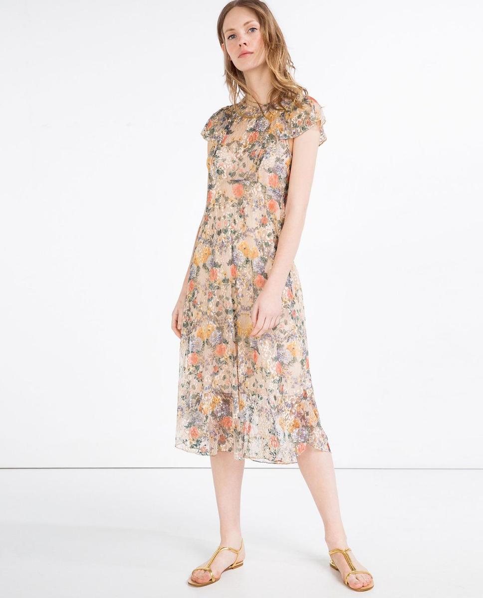 Vestido de flores, Zara