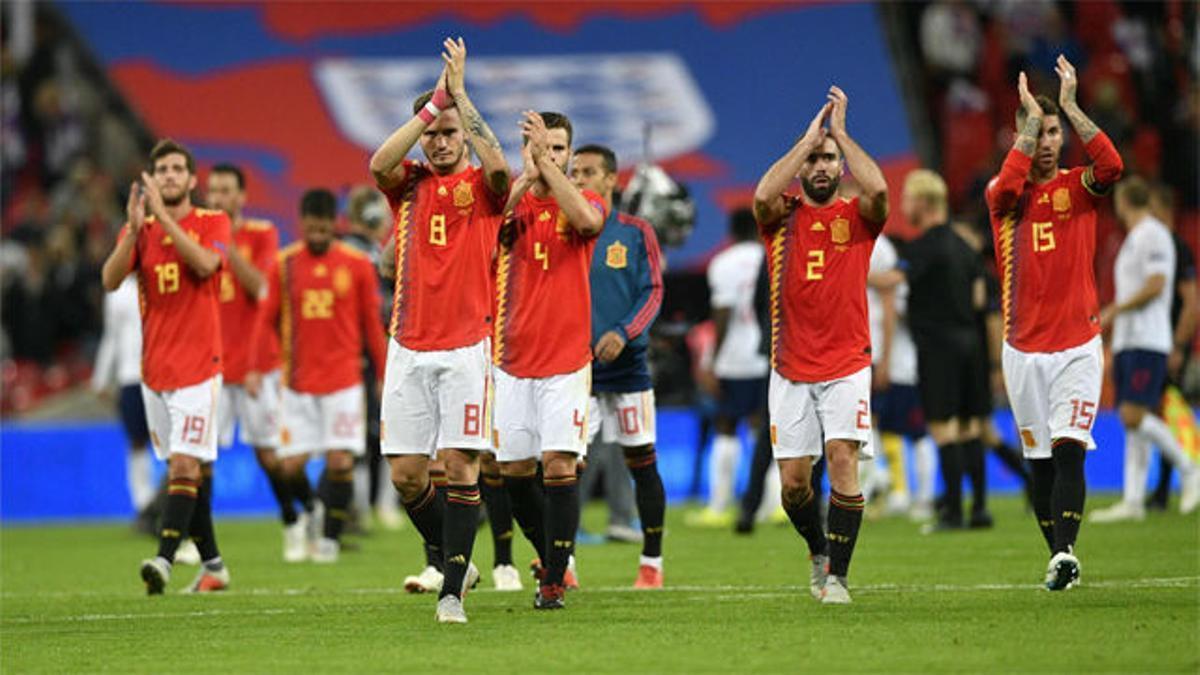 España ganó en Wembley en el debut de Luis Enrique