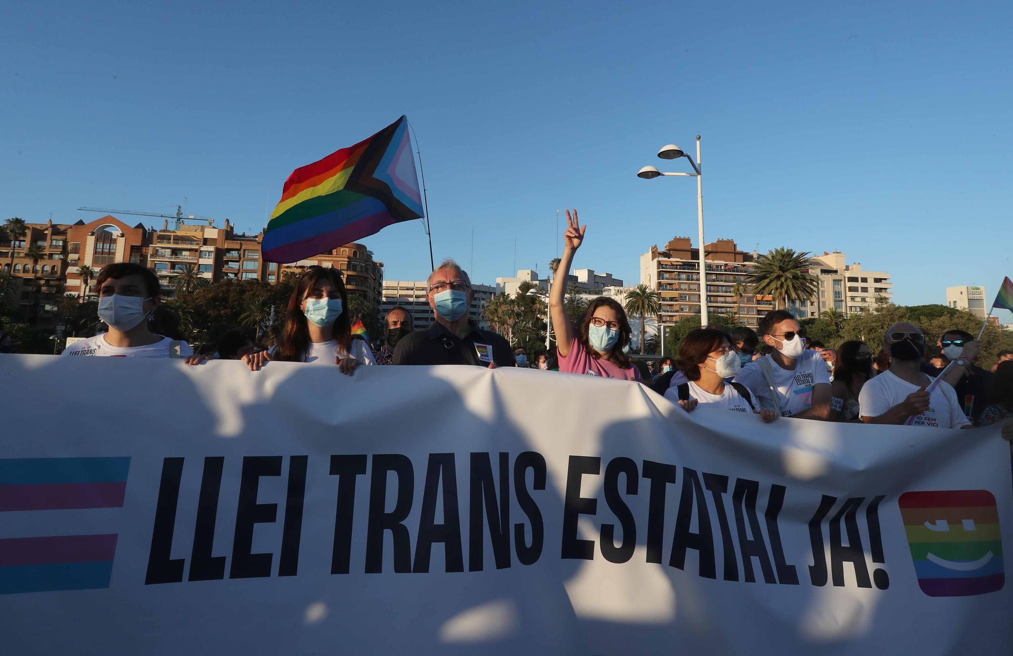 El dia del Orgullo LGTBI+ en València, fue una fiesta