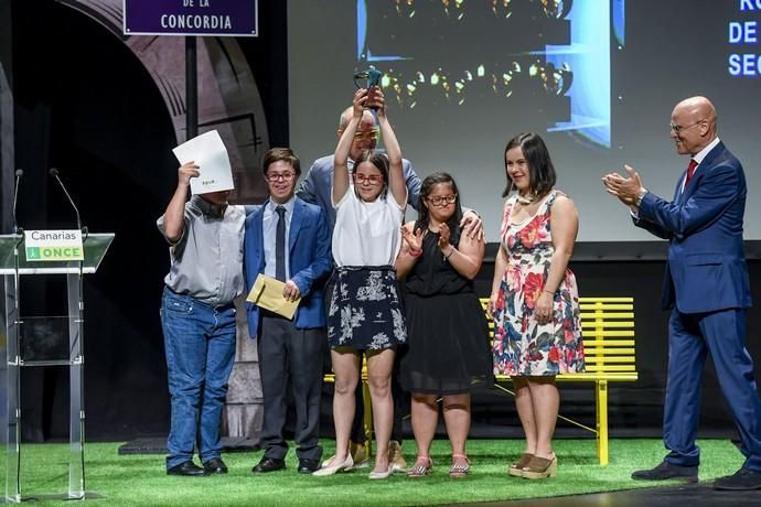 18-06-19 GENTE Y CULTURA. TEATRO GUINIGUADA. LAS PALMAS DE GRAN CANARIA. Asuntos Sociales. La ONCE Canarias entrega sus Premios Solidarios 2019. Fotos: Juan Castro.  | 19/06/2019 | Fotógrafo: Juan Carlos Castro