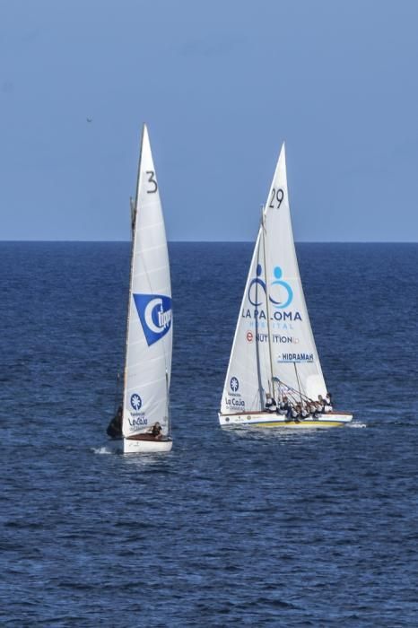 21-09-19 DEPORTES. BAHIA DEL PUERTO. LAS PALMAS DE GRAN CANARIA. Vela latina. Desempate Guanche-Tomás Morales por el título del Campeonato. Fotos: Juan Castro.  | 21/09/2019 | Fotógrafo: Juan Carlos Castro