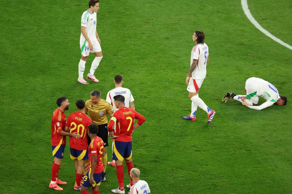 Eurocopa 2024 | Fase de grupos: España - Italia, en imágenes.