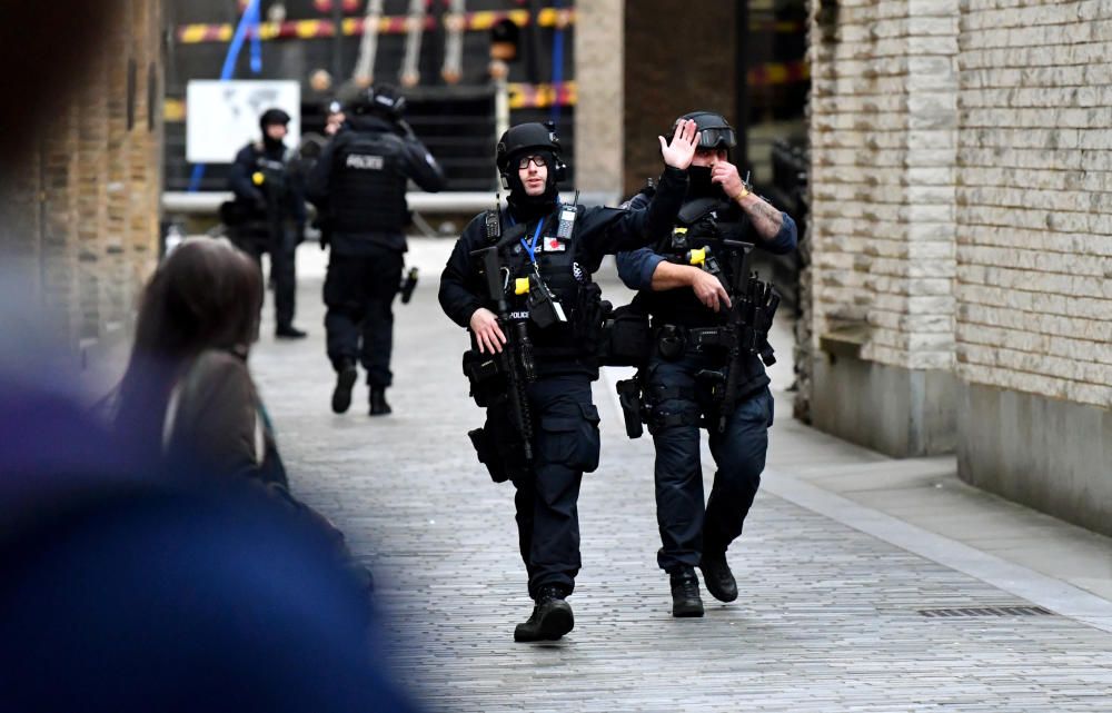 Atentado terrorista en el puente de Londres