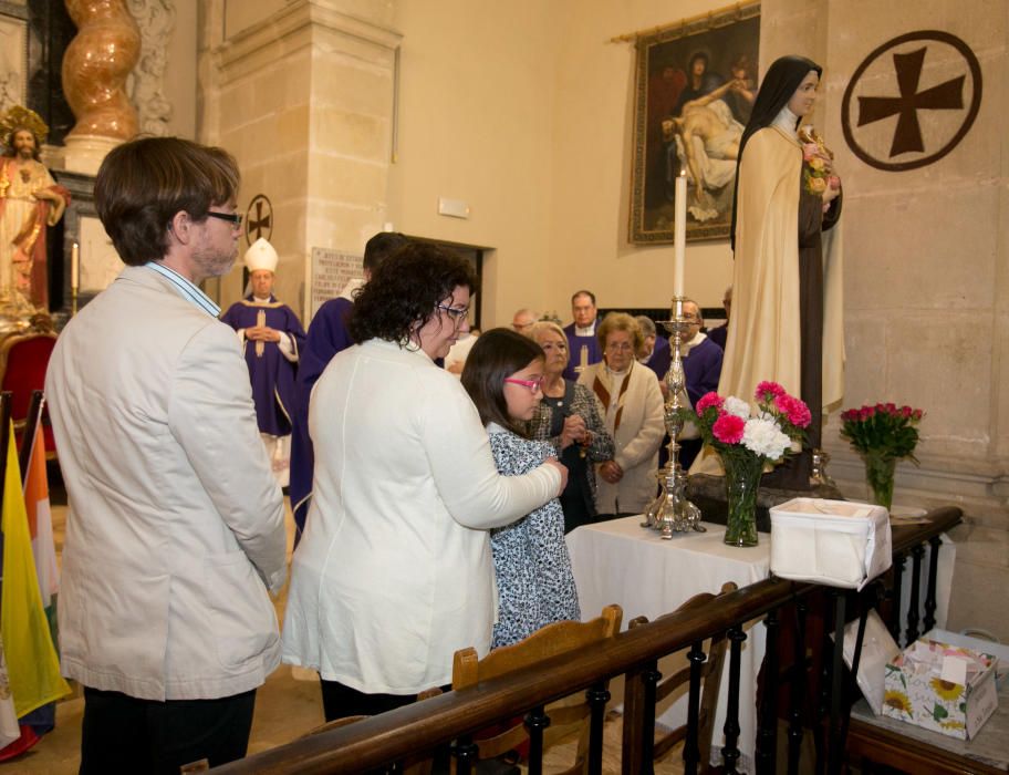 El obispo de la Diócesis de Orihuela-Alicante, Jesús Murgui, ha presidido la Santa Misa Jubilar.