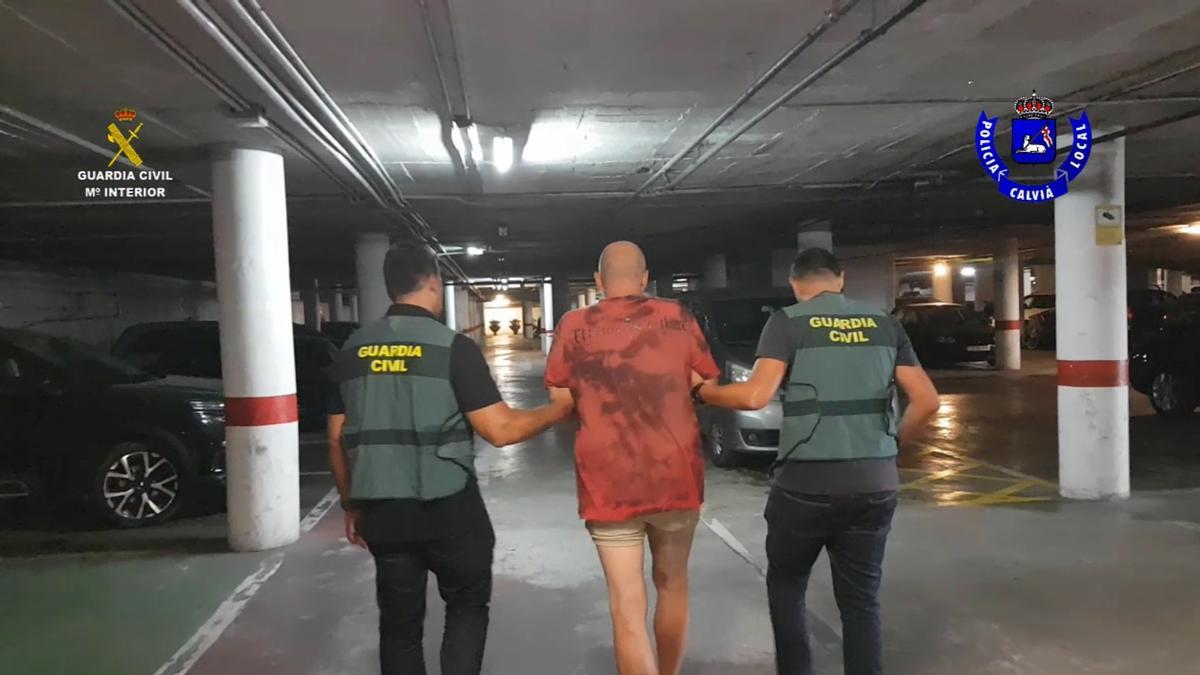 Detenido un pirómano por provocar un peligroso incendio en Calvià
