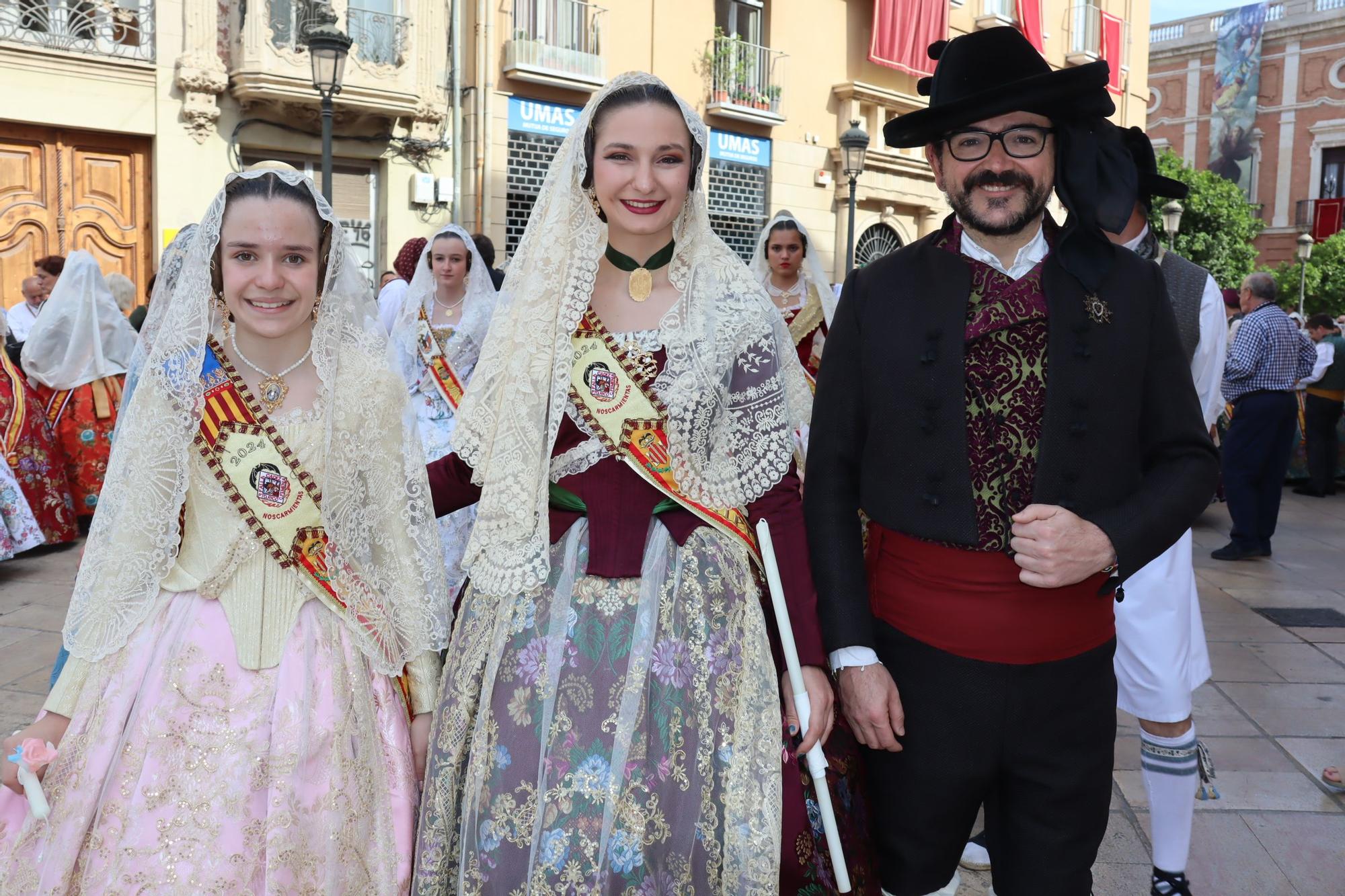 Las comisiones de falla en la Procesión de la Virgen (1/5)