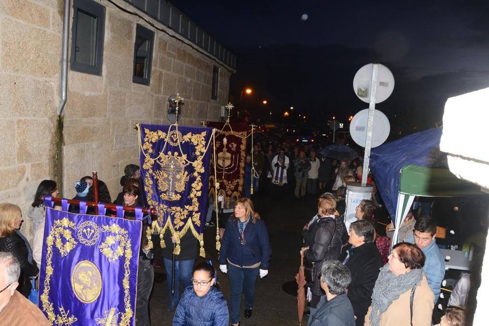 La Luz de la Paz de Belén ilumina Cangas