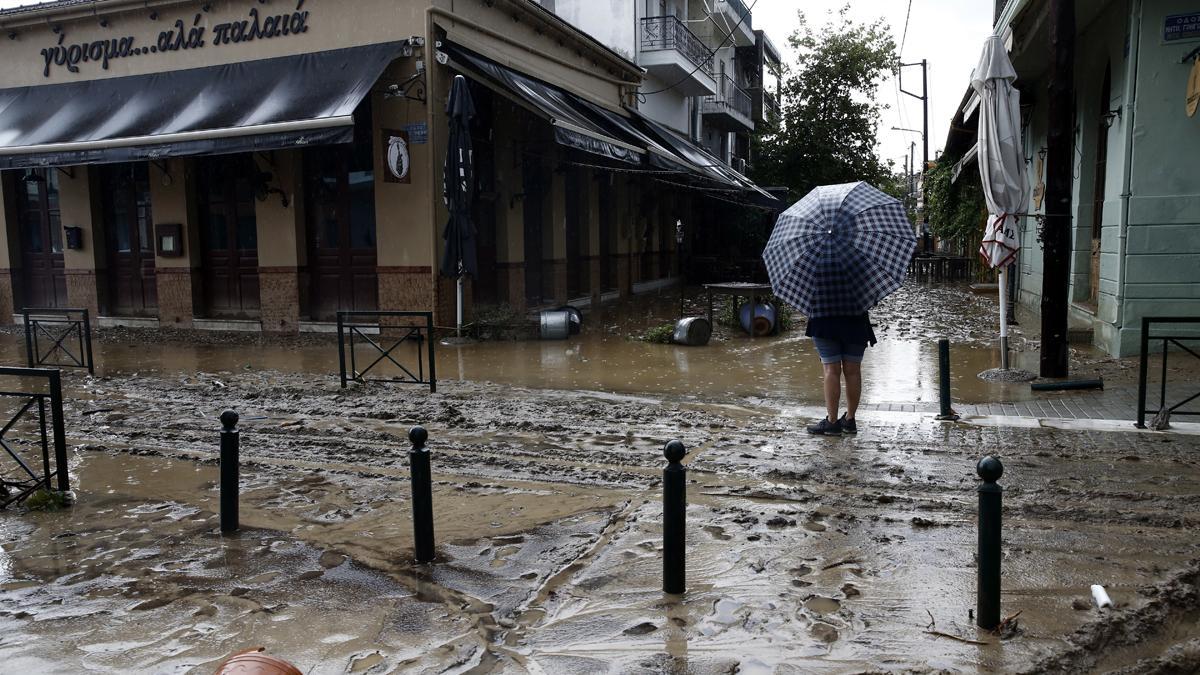 La tormenta Daniel deja un muerto y un desaparecido en Grecia
