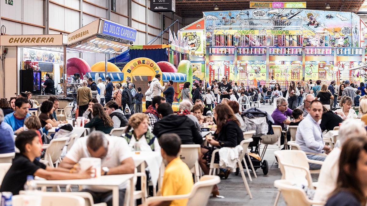 La última edición de la Feria General de Zaragoza, celebrada del 9 al 13 de octubre de 2024.