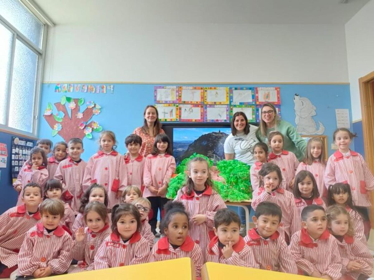 O alumnado de Infantil centrouse nas filloas.