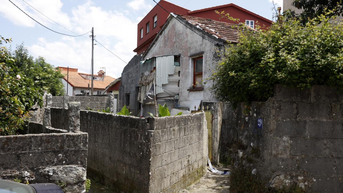 La vivienda en la que se produjeron los hechos.