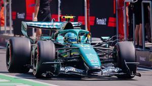SHANGHAI (China), 13/03/2026.- Aston Martin driver Fernando Alonso of Spain in action during the Practice session for the Formula One Chinese Grand Prix, in Shanghai, China, 13 March 2026. The 2026 Formula 1 Chinese Grand Prix will be held at the Shanghai International Circuit racetrack on 15 March. (Fórmula Uno, España) EFE/EPA/ALEX PLAVEVSKI