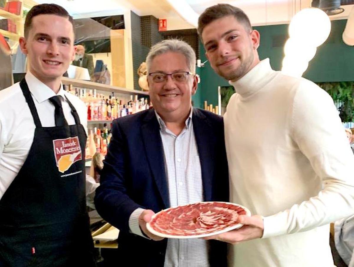 Álvaro Diezma, Antonio Garrote e Ignacio de Borbón