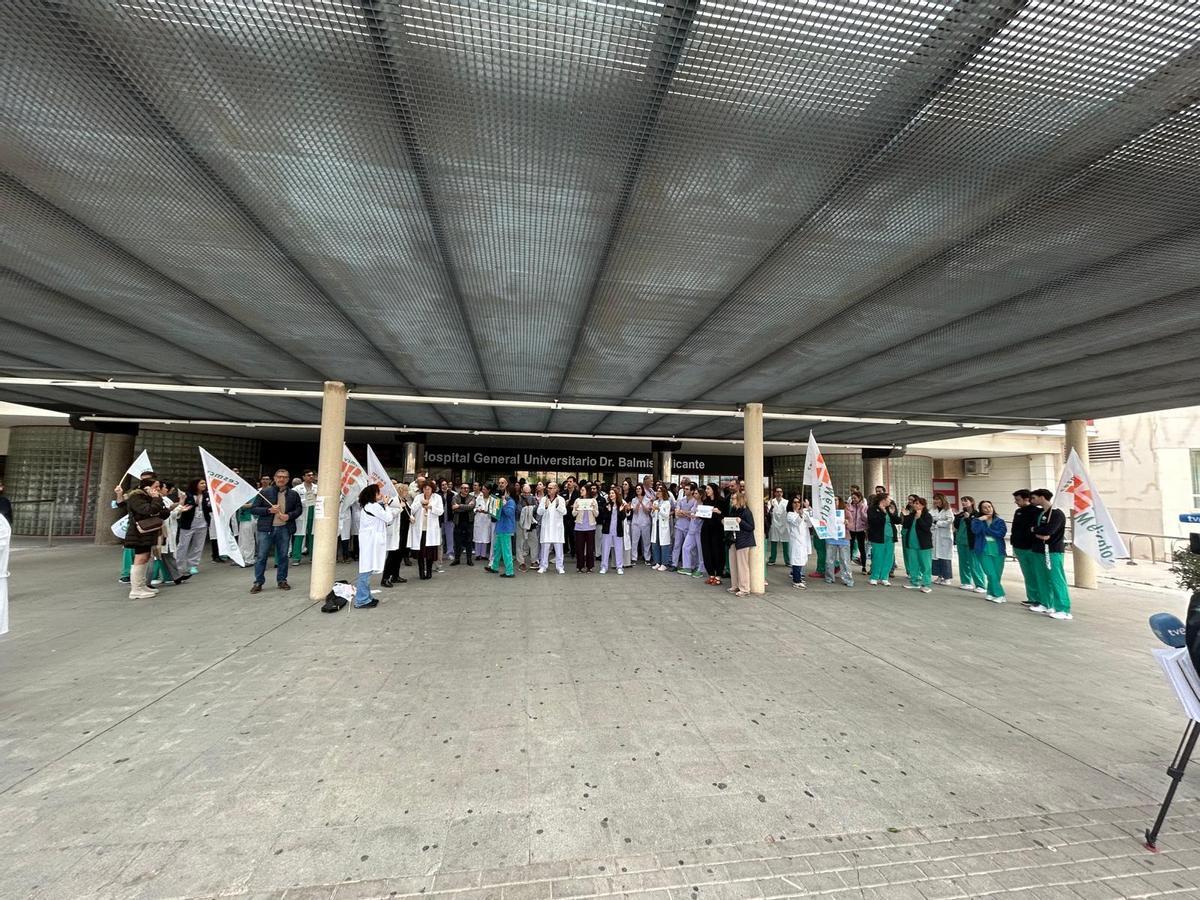 La nueva huelga de médicos en la provincia de Alicante. Hospital General de Alicante