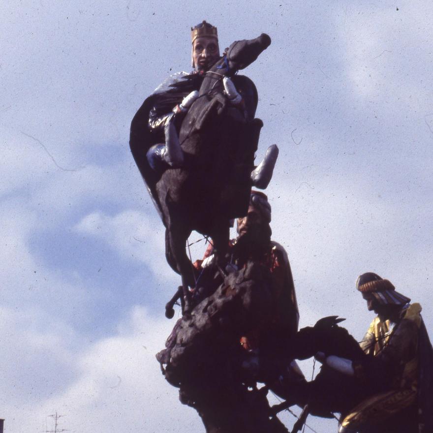 Los Magos fueron los reyes de la Navidad en Vigo de 1995