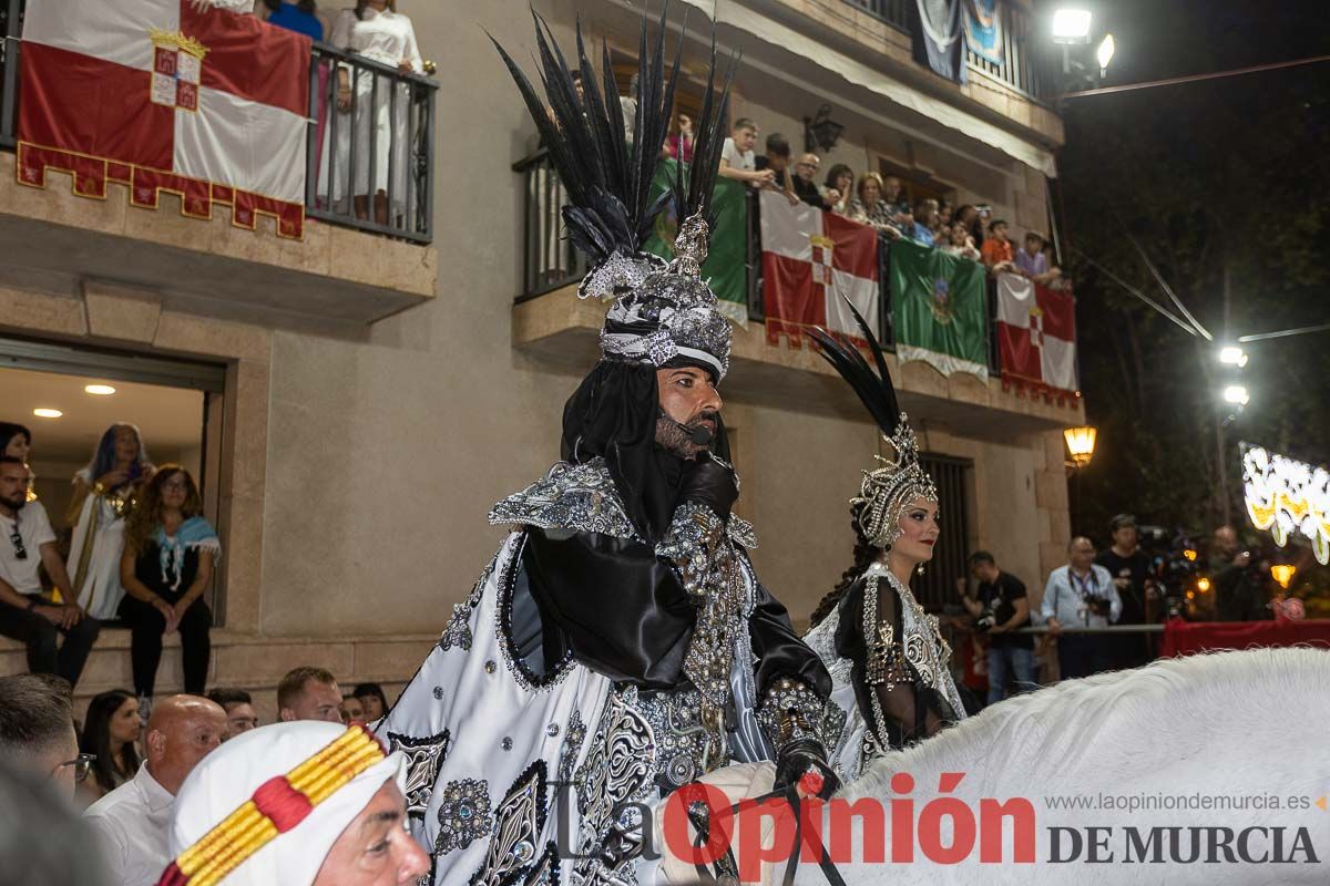 Procesión del Baño y parlamento en las Fiestas de Caravaca